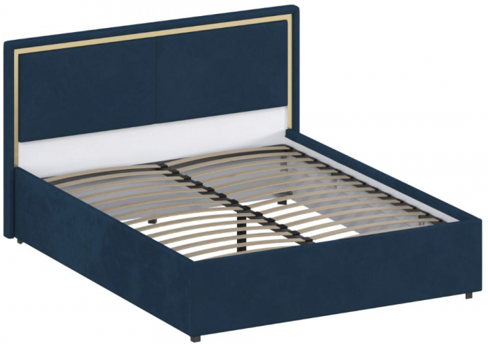 Кровать 160 с ортопед. основанием КР-431-М-16, Микровелюр-82